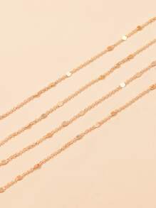 5M Metal Chain - Yellow Gold - View 3