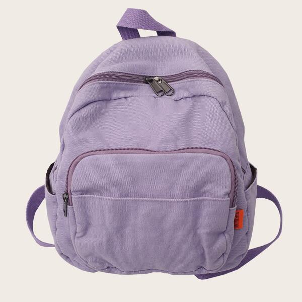 

Minimalist Large Capacity Backpack, Purple