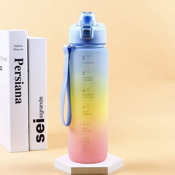 

Gradient Color Water Bottle, Multicolor