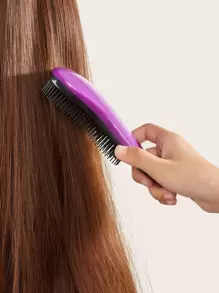 Tóc Không Thắt Nút Tóc 1 Nhiều Màu Nữ Lược Massage Ngăn Chặn Thắt Nút Tóc Di Động Tóc, bàn Chải Tóc/Lược Chải Tóc - Nhiều màu - Xem 1