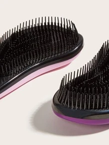 Tóc Không Thắt Nút Tóc 1 Nhiều Màu Nữ Lược Massage Ngăn Chặn Thắt Nút Tóc Di Động Tóc, bàn Chải Tóc/Lược Chải Tóc - Nhiều màu - Xem 4