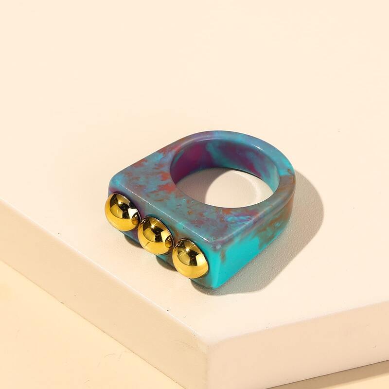 

Simple Resin Ring, Multicolor