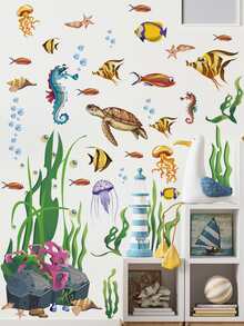 卡通動物牆貼 - 彩色 - 查看 6