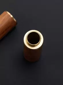 1pc Wooden Random Toothpick Holder - Multicolor - View 2