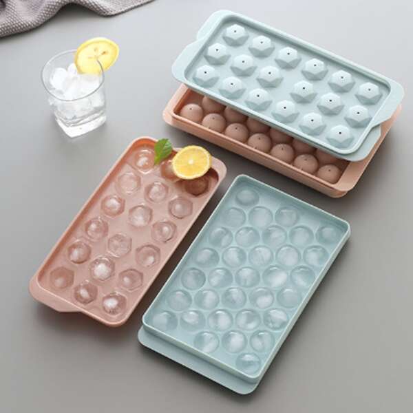 

2pcs Random Color Ice Mold Set, Multicolor