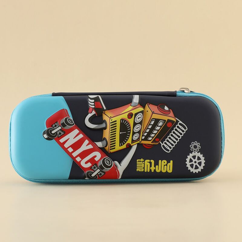 

Skateboard Print Pencil Case, Multicolor