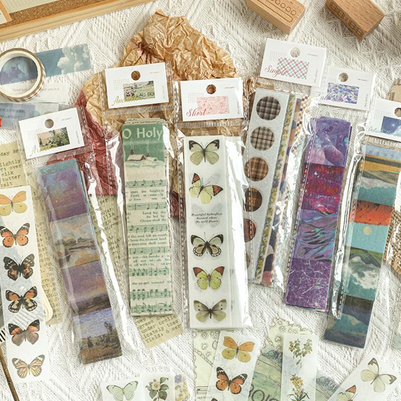 

40pcs Mixed Pattern Random Sticker, Multicolor