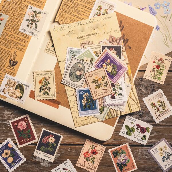 

48pcs Mixed Pattern Random Sticker, Multicolor