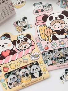 1pack Cartoon Graphic Random Sticker - Nhiều màu - Xem 4