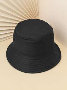 Mũ xô đồ họa nam chữ cái - màu đen - Xem 2