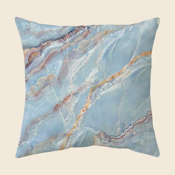 

Marble Pattern Cushion Cover Without Filler, Multicolor