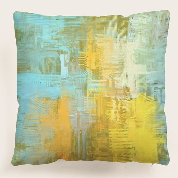 

Graffiti Pattern Cushion Cover Without Filler, Multicolor