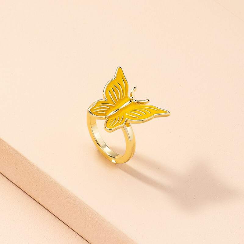 

Butterfly Design Ring, Gold