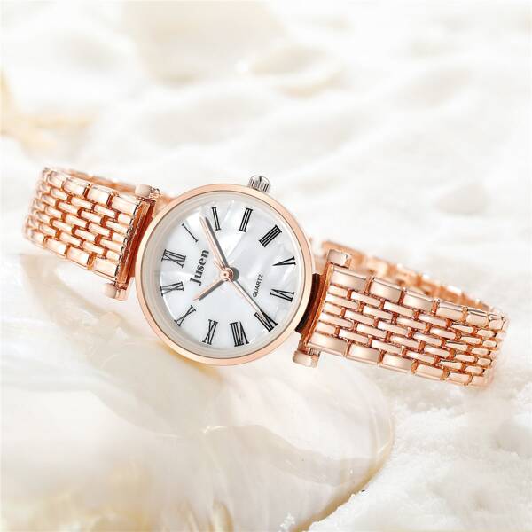 

Round Pointer Quartz Watch