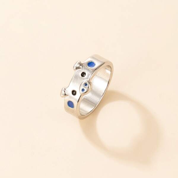 

Animal Design Ring, Silver