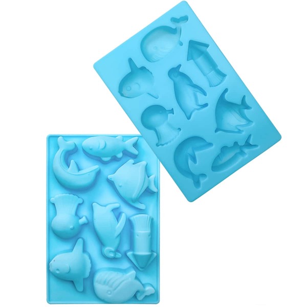 

1pc Random Animal Pudding Mold, Blue