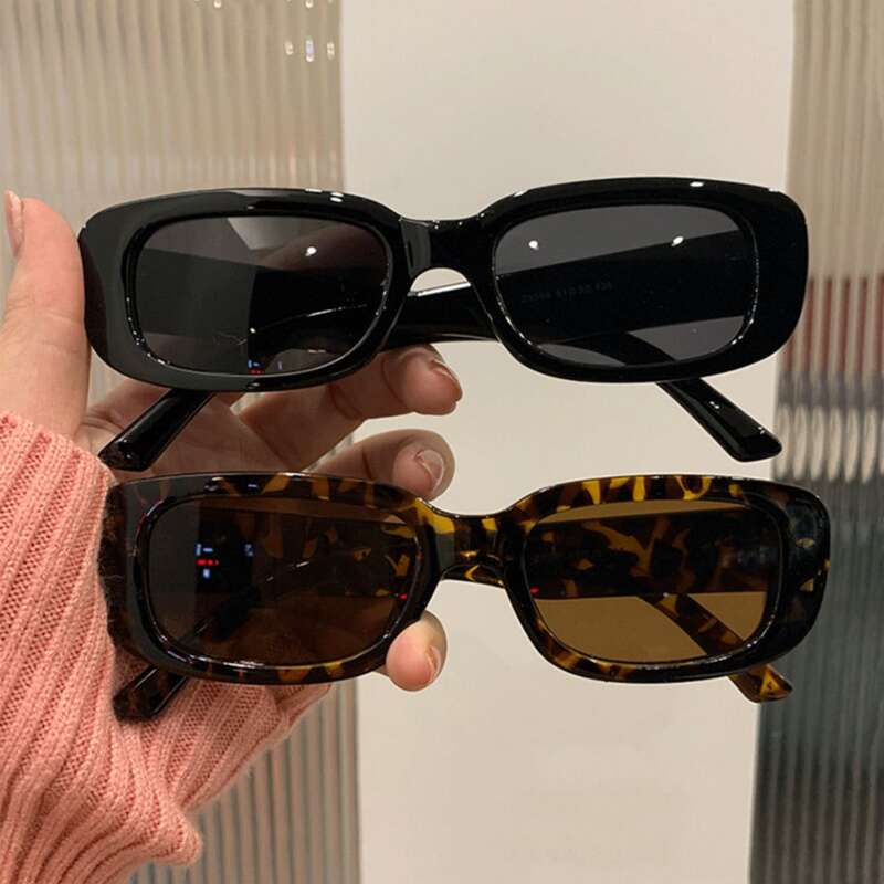 

2pcs Rectangle Frame Sunglasses