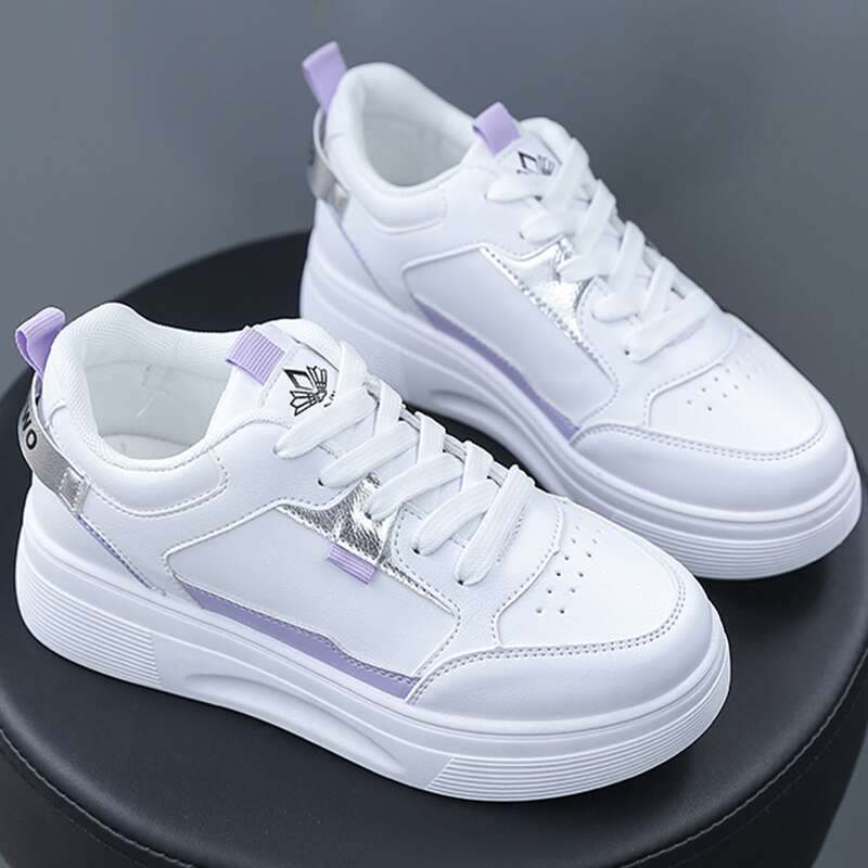 

Low-top Lace-up Front Skate Shoes, Purple