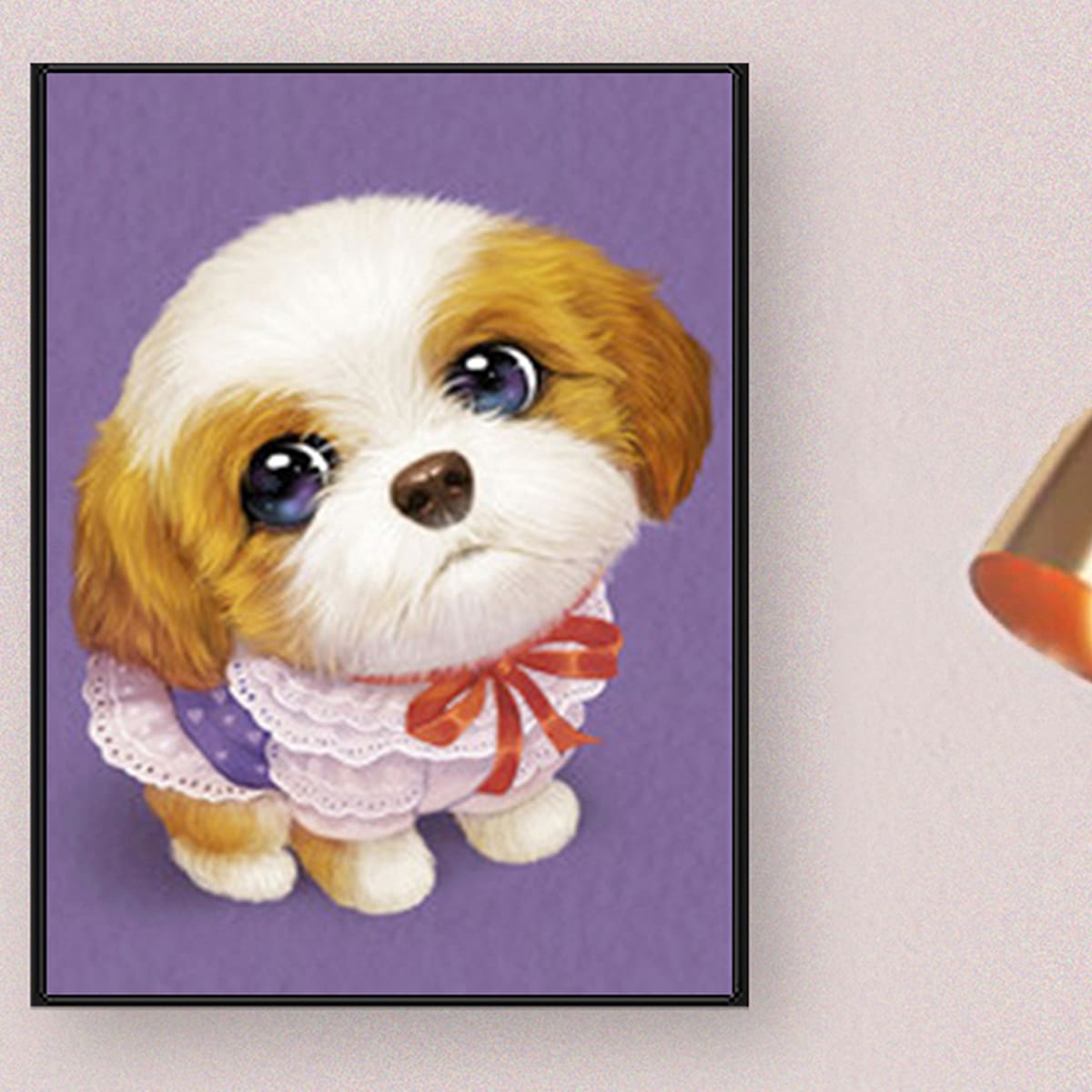 

Dog Pattern Diamond Painting Without Frame, Multicolor