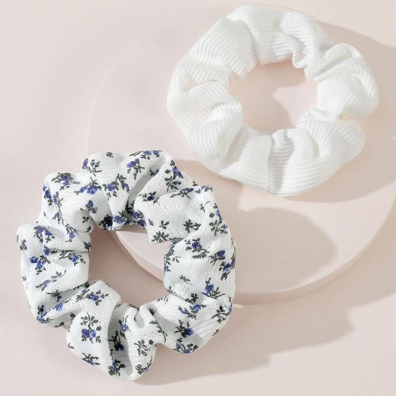

2pcs Ditsy Floral Scrunchie, Multicolor