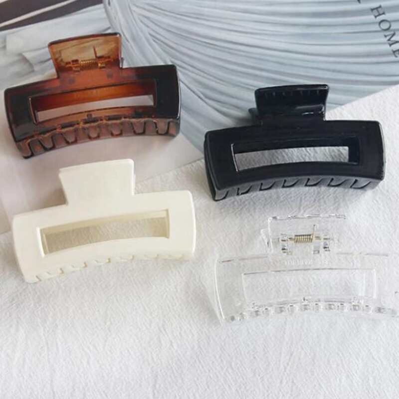 

4pcs Random Color Hair Claw, Multicolor