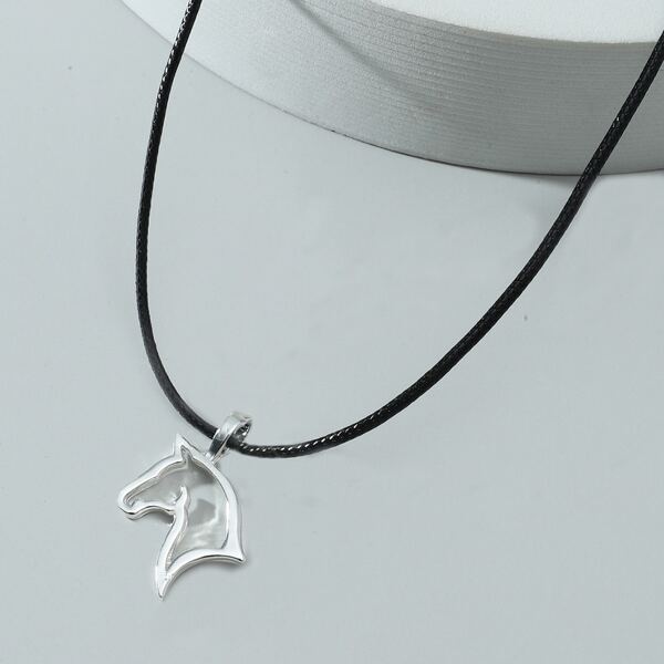 

Men Animal Charm Necklace, Silver
