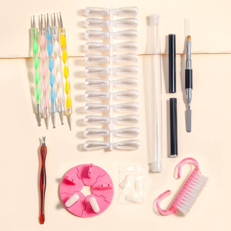 

10pcs Nail Art Tool Set, White