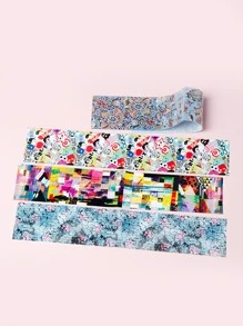 10sheets Cartoon Graphic Nail Art Sticker - Multicolor - View 4