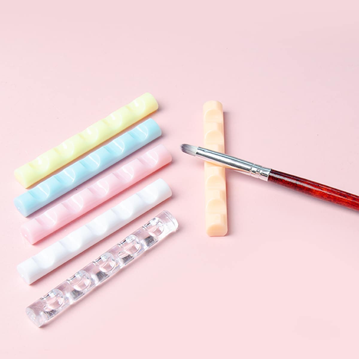 

1pc Random Color Nail Art Pen Holder, Multicolor
