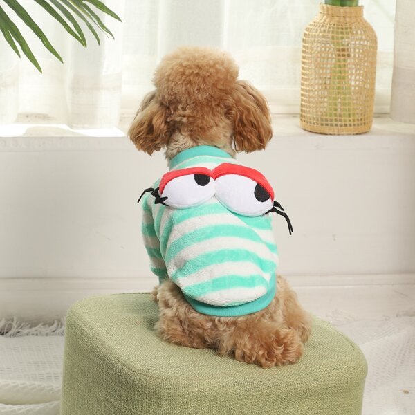 

Eye Detail Pet Sweatshirt, Green