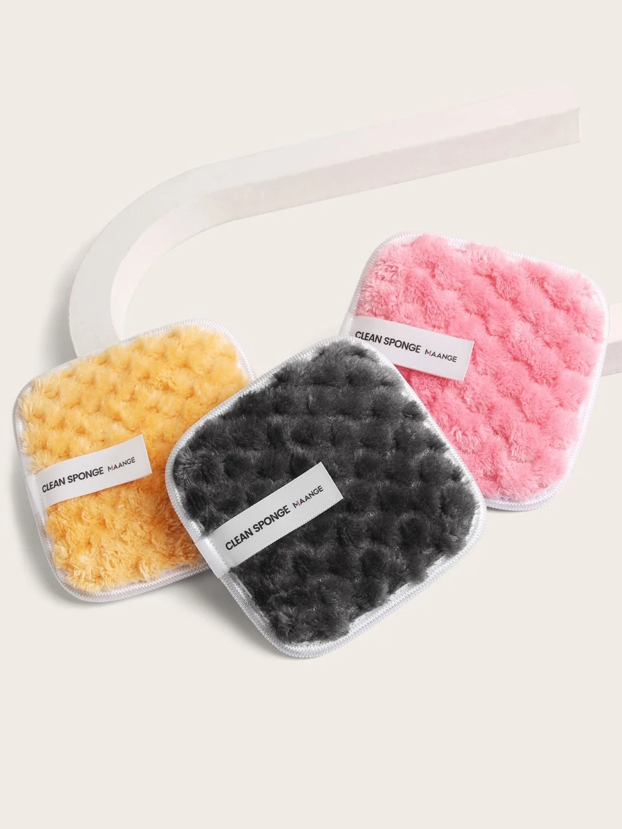2 chiếc bông tẩy trang có thể tái sử dụng và giặt được, dụng cụ trang điểm, trang điểm, giá rẻ, trang trí phòng, bàn trang điểm, du lịch, phòng ngủ, phụ kiện trang điểm, bông, cọ trang điểm, bông phấn, mút trang điểm - Nhiều màu - Xem 1