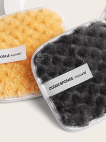 2 chiếc bông tẩy trang có thể tái sử dụng và giặt được, dụng cụ trang điểm, trang điểm, giá rẻ, trang trí phòng, bàn trang điểm, du lịch, phòng ngủ, phụ kiện trang điểm, bông, cọ trang điểm, bông phấn, mút trang điểm - Nhiều màu - Xem 3