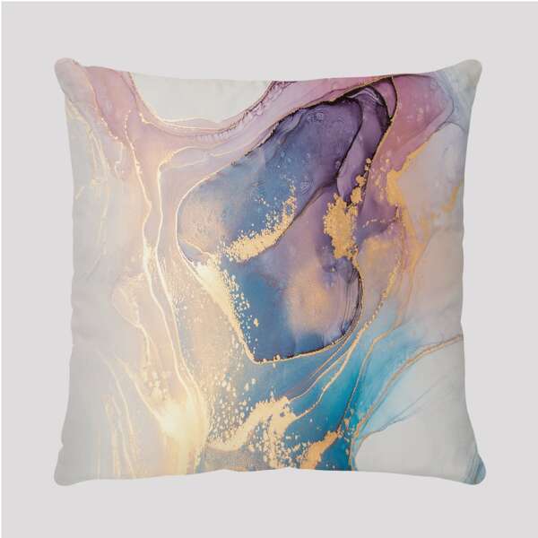 

Marble Pattern Cushion Cover Without Filler, Multicolor