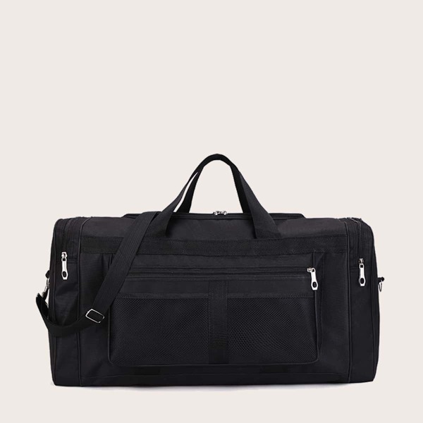 

Men Minimalist Travel Bag, Black