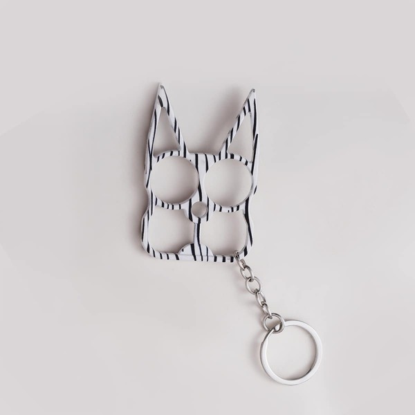 

Animal Charm Keychain, Multicolor