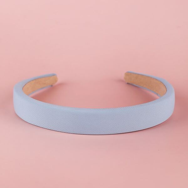 

1pc Solid Headband, Baby blue