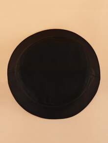 Mũ Xô thêu hoa - màu đen - Xem 2