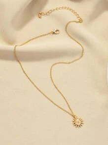 Collar sol - Amarillo Oro - Ver 3