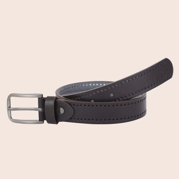 

Kids PU Leather Belt, Coffee brown
