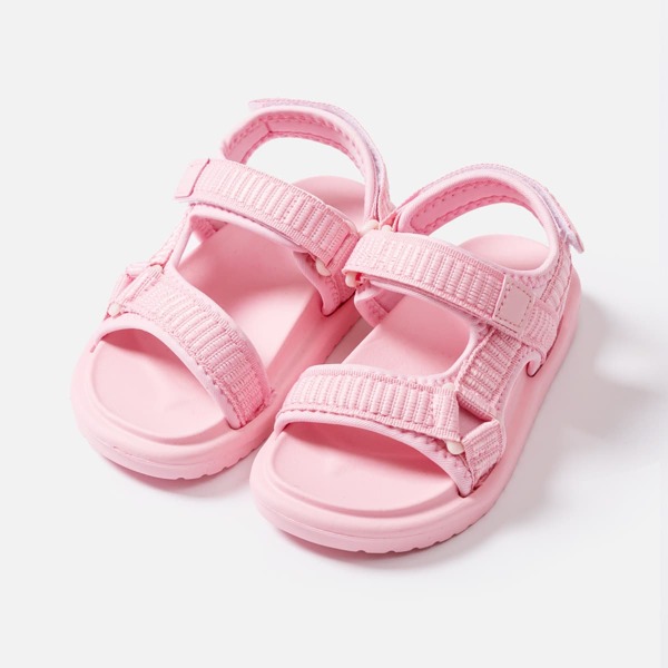 

Toddler Girls Hook-and-Loop Sandals, Pink