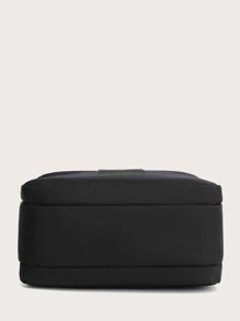 Bolso De Hombro Mensajero De Color Sólido De Moda Para Mujeres, Mini Bolso Cuadrado Con Múltiples Compartimentos Y Riñonera, Versátil Bolsa De Bandolera Retro Para Teléfono Celular Y Monedero, A Prueba De Agua, Satchel Para Exteriores