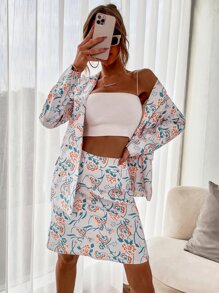 Váy nữ Hoa Tất cả trên in Giải trí - Nhiều màu - Xem 1