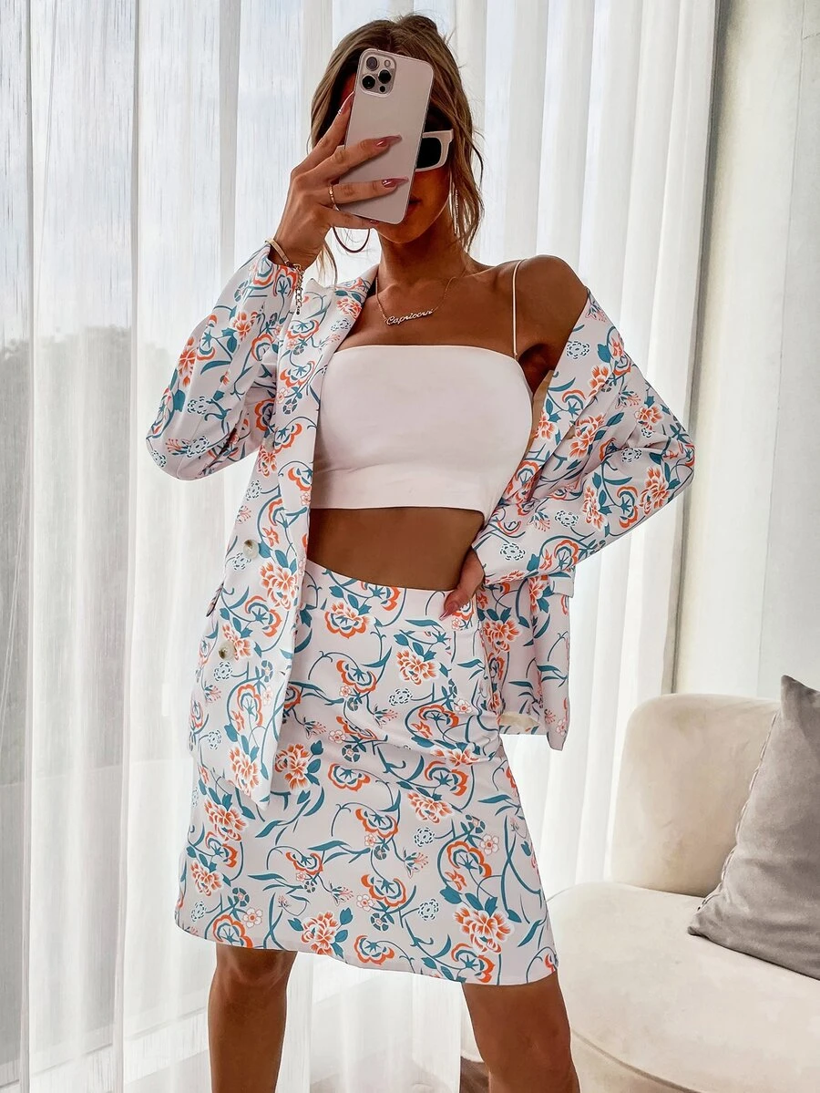 Váy nữ Hoa Tất cả trên in Giải trí - Nhiều màu - Xem 1