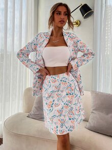 Váy nữ Hoa Tất cả trên in Giải trí - Nhiều màu - Xem 3