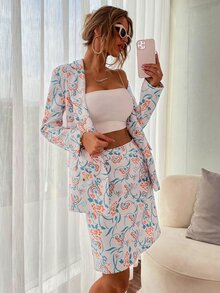 Váy nữ Hoa Tất cả trên in Giải trí - Nhiều màu - Xem 5