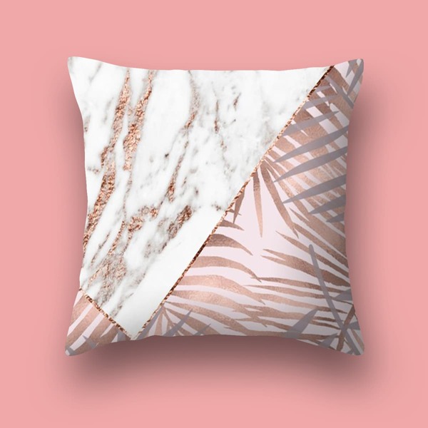

Marble Pattern Cushion Cover Without Filler, Multicolor