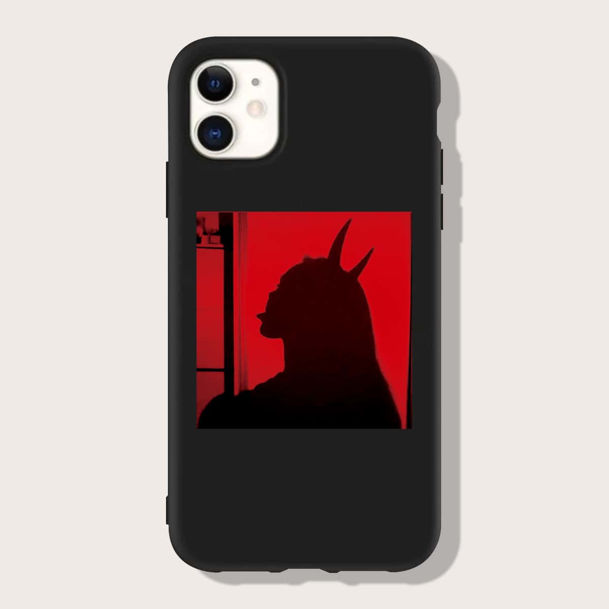 

Girl Pattern Phone Case, Red