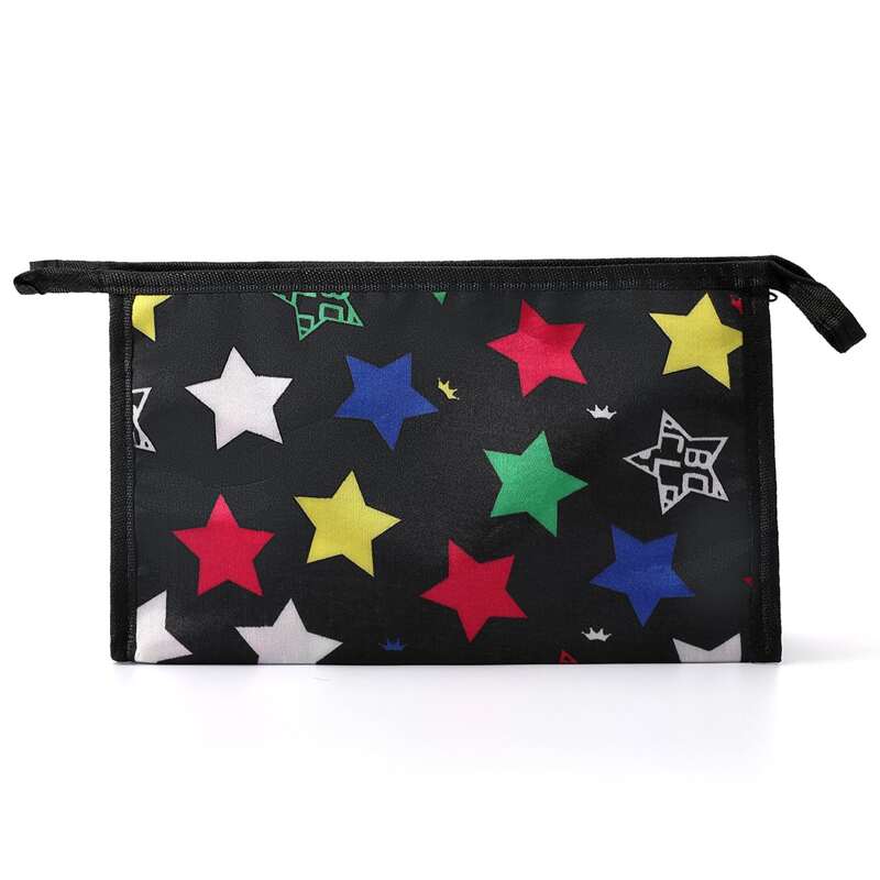 

Star Pattern Makeup Bag, Multicolor