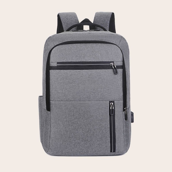 

Men Minimalist Large Capacity Backpack, Grey