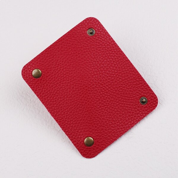 

Embossed Bag Handle Protector, Red
